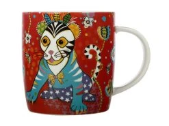 Donna Sharam Rainbow Jungle Mug 370ML Tiggy & Tiny Gift Boxed