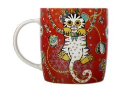 Donna Sharam Rainbow Jungle Mug 370ML Tiggy & Tiny Gift Boxed -Table Accents Shop dx1053 1f