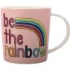 Kasey Rainbow Be Kind Mug 380ML Be The Rainbow Gift Boxed