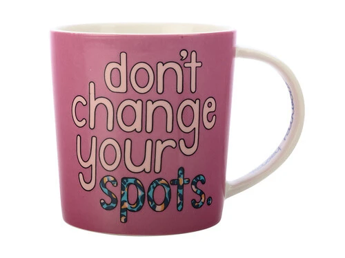 Kasey Rainbow Be Kind Mug 380ML Don't Change Your Spots Gift Boxed 1 Kasey Rainbow Be Kind Mug 380ML Don't Change Your Spots Gift Boxed