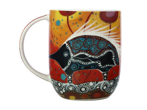Melanie Hava Journeys Mug 440ML Echidnas Gift Boxed 2 Melanie Hava Journeys Mug 440ML Echidnas Gift Boxed - Image 2