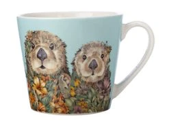 Marini Ferlazzo Wild Planet Mug 370ML Sea Otters Gift Boxed