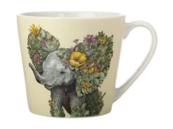 Marini Ferlazzo Wild Planet Mug 370ML Elephant Gift Boxed
