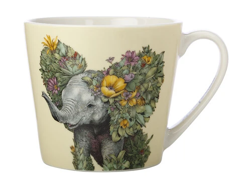 Marini Ferlazzo Wild Planet Mug 370ML Elephant Gift Boxed 1 Marini Ferlazzo Wild Planet Mug 370ML Elephant Gift Boxed