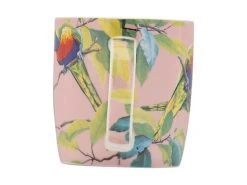 Katherine Castle Bird Talk Mug 370ML Rainbow Lorikeets Gift Boxed -Table Accents Shop dx1124 handle 1