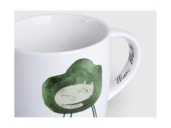 Marc Martin Feline Friends Mug 400ML One Eye Open Gift Boxed -Table Accents Shop dx1217 a1