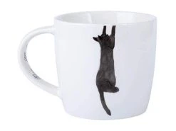Marc Martin Feline Friends Mug 400ML Just Hanging On Gift Boxed -Table Accents Shop dx1221 a2