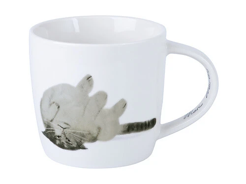 Marc Martin Feline Friends Mug 400ML Upside Down Cat Gift Boxed 1 Marc Martin Feline Friends Mug 400ML Upside Down Cat Gift Boxed