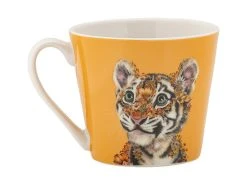 Marini Ferlazzo Wild Planet Mug 370ML Tiger Gift Boxed -Table Accents Shop dx1280 side