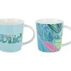 Kasey Rainbow Be Fierce Mug Set Of 2 380ML Wild Gift Boxed