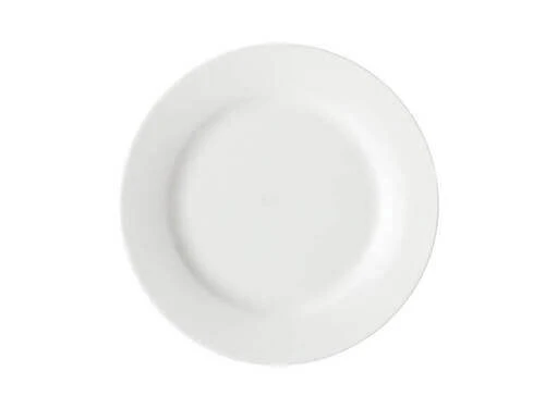 White Basics Rim Entree Plate 23cm 2 White Basics Rim Entree Plate 23cm - Image 2