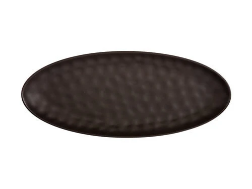 Gravity Oval Platter 50x21cm Black Gift Boxed 1 Gravity Oval Platter 50x21cm Black Gift Boxed