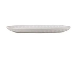 Gravity Oval Platter 50x21cm White Gift Boxed 5 Gravity Oval Platter 50x21cm White Gift Boxed -Table Accents Shop ge0037 side
