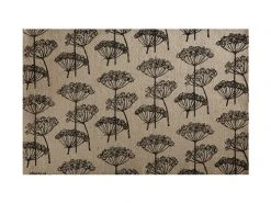 Table Accents Burlap Placemat 45x30cm Black