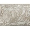 Table Accents Cut-Out Placemat 45x30cm Leaf Gold