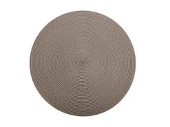 Table Accents Round Placemat 38cm Taupe