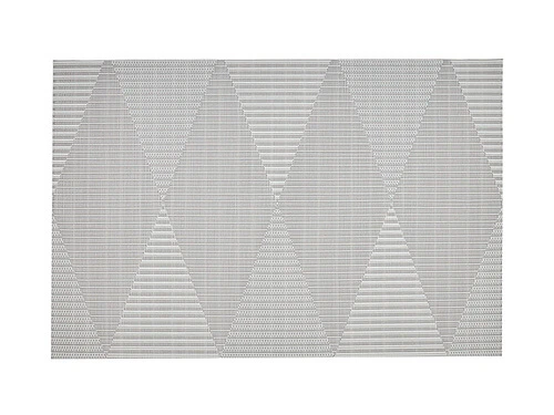 Table Accents Placemat 45x30cm Diamond Grey White 3 Table Accents Placemat 45x30cm Diamond Grey White - Image 3