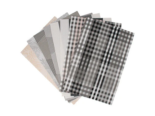 Table Accents Placemat 45x30cm White Grey Check 3 Table Accents Placemat 45x30cm White Grey Check - Image 3