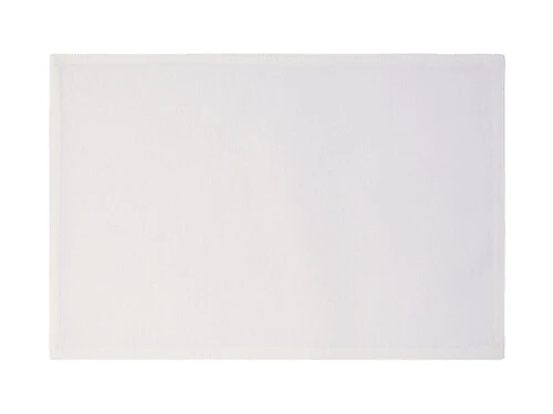 Cotton Classics Cotton Placemat 45x30cm Snow 1 Cotton Classics Cotton Placemat 45x30cm Snow