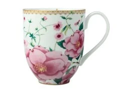 Teas & C's Silk Road Coupe Mug 440ML White Gift Boxed