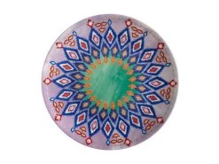 Teas & C's Zanzibar Coupe Plate 19.5cm Diamonds Gift Boxed