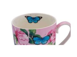 Gabby Malpas Posey Mug & Coaster Set Cabbage Roses Gift Boxed 4 Gabby Malpas Posey Mug & Coaster Set Cabbage Roses Gift Boxed -Table Accents Shop hv0325 a1