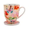Gabby Malpas Posey Mug & Coaster Set Japonica Joy Gift Boxed