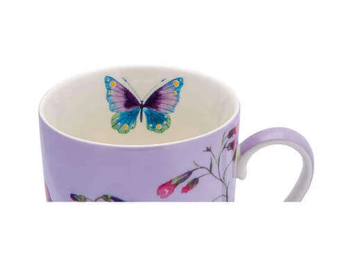 Gabby Malpas Posey Mug & Coaster Set Perennial Penstemons Gift Boxed 2 Gabby Malpas Posey Mug & Coaster Set Perennial Penstemons Gift Boxed - Image 2
