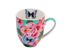 Gabby Malpas Posey Mug & Coaster Set Camellia Dreams Gift Boxed 4 Gabby Malpas Posey Mug & Coaster Set Camellia Dreams Gift Boxed -Table Accents Shop hv0328 a1