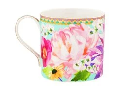 Teas & C's Dahlia Daze Mug 430ML Sky Gift Boxed 5 Teas & C's Dahlia Daze Mug 430ML Sky Gift Boxed -Table Accents Shop hv0337 side