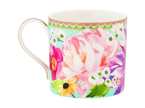 Teas & C's Dahlia Daze Mug 430ML Sky Gift Boxed 3 Teas & C's Dahlia Daze Mug 430ML Sky Gift Boxed - Image 3