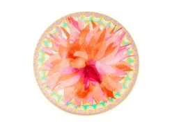 Teas & C's Dahlia Daze Lidded Mug With Infuser 340ML Sky Gift Boxed -Table Accents Shop hv0339 sp2