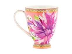 Teas & C's Dahlia Daze Footed Mug 300ML Pink Gift Boxed 5 Teas & C's Dahlia Daze Footed Mug 300ML Pink Gift Boxed -Table Accents Shop hv0359 side
