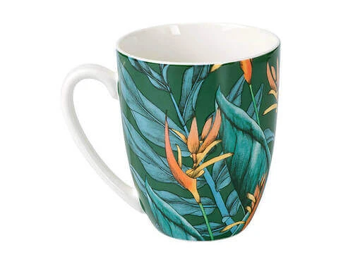 The Blck Pen Night Garden Coupe Mug 420ML Foliage 3 The Blck Pen Night Garden Coupe Mug 420ML Foliage - Image 3