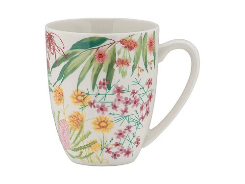 Royal Botanic Gardens Native Blooms Coupe Mug 420ML 1 Royal Botanic Gardens Native Blooms Coupe Mug 420ML