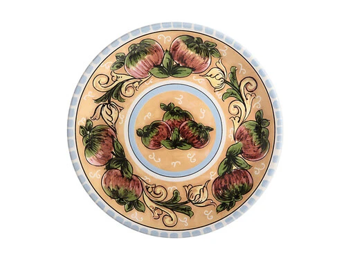 Ceramica Salerno Round Platter 31cm Apples 1 Ceramica Salerno Round Platter 31cm Apples