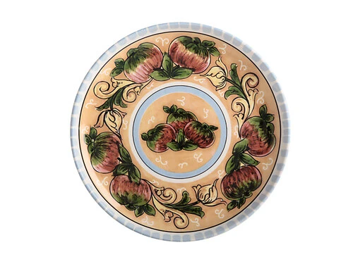 Ceramica Salerno Round Platter 36cm Apples 1 Ceramica Salerno Round Platter 36cm Apples