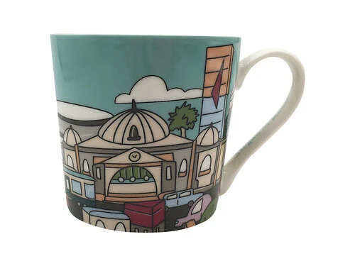 Megan McKean Cities Mug 430ML Melbourne Gift Boxed 1 Megan McKean Cities Mug 430ML Melbourne Gift Boxed