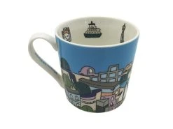 Megan McKean Cities Mug 430ML Sydney Gift Boxed -Table Accents Shop kl0033 2f