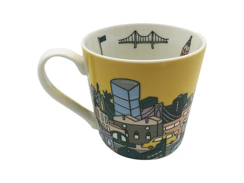 Megan McKean Cities Mug 430ML New York Gift Boxed 3 Megan McKean Cities Mug 430ML New York Gift Boxed - Image 3