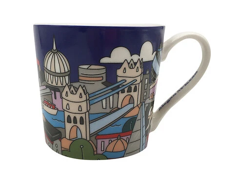 Megan McKean Cities Mug 430ML London Gift Boxed 1 Megan McKean Cities Mug 430ML London Gift Boxed