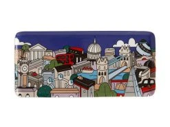 Megan McKean Cities Rectangular Plate 25x12cm London Gift Boxed 5 Megan McKean Cities Rectangular Plate 25x12cm London Gift Boxed -Table Accents Shop kl0043 2