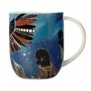 Melanie Hava Jugaig-Bana-Wabu Mug 440ML Black Cockatoos Gift Boxed