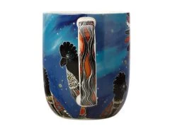 Melanie Hava Jugaig-Bana-Wabu Mug 440ML Black Cockatoos Gift Boxed -Table Accents Shop kl0059 2f