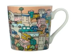 Megan McKean Cities Mug 430ML Los Angeles Gift Boxed