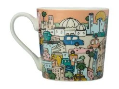 Megan McKean Cities Mug 430ML Los Angeles Gift Boxed 5 Megan McKean Cities Mug 430ML Los Angeles Gift Boxed -Table Accents Shop kl0150 1f 2