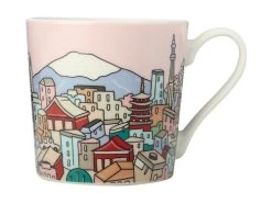 Megan McKean Cities Mug 430ML Tokyo Gift Boxed