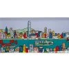 Megan McKean Cities Rectangle Plate 25x12cm Hong Kong Gift Boxed