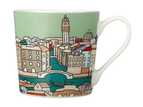 Megan McKean Cities Mug 430ML Venice Gift Boxed 1 Megan McKean Cities Mug 430ML Venice Gift Boxed