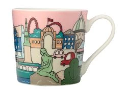 Megan McKean Cities Mug 430ML Copenhagen Gift Boxed